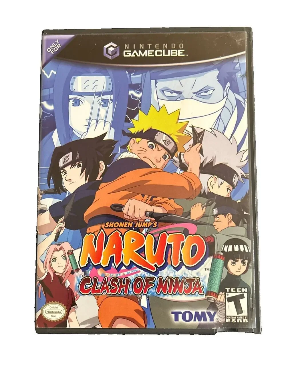 Naruto Clash of Ninja Nintendo GameCube 2006 Complete With Manual Tested & Works